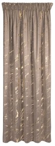 ZATEMŇOVACÍ ZÁVES NA PÁSKE MOLLY 140X270 CM VZOROVANÁ