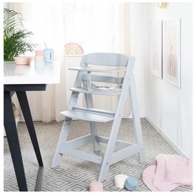 roba Detská drevená vysoká jedálenská stolička Sit Up (sivá/flex)  (100306933)