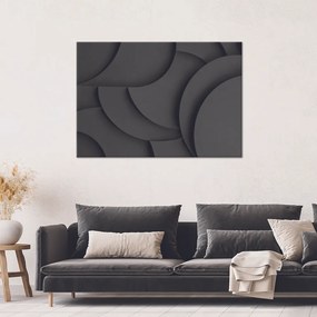 Gario Obraz na plátne Tmavá textúra 3D Rozmery: 60 x 40 cm