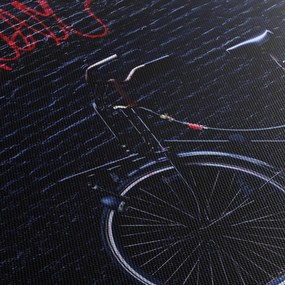 Obraz bicykla v Amsterdame (90x60 cm)