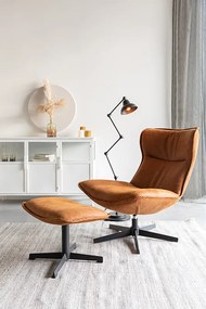 WL-Living John taburetka ku kreslu - Tmavosivá