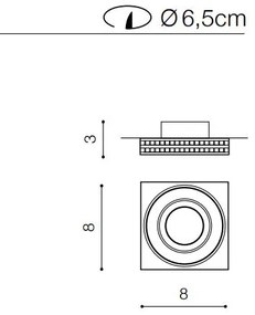 AZzardo Eva Square  AZ1460