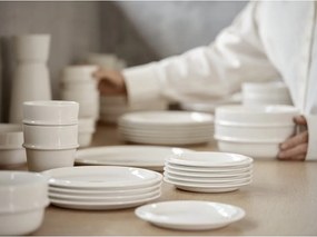 Krémovobiely porcelánový tanier ø 24 cm Eau – Zone