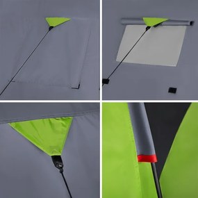 Stan pre 4 osoby NILS Camp Discovery NC6006 - zelený