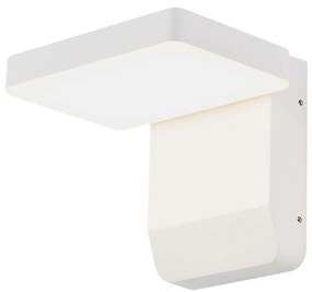 LED Solution Biele fasádne LED svietidlo štvorcové 17W IP65 Farba svetla: Teplá biela 2942