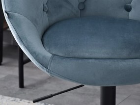 Kreslo Lush 4 (modrá + čierna). Akcia -18%. Vlastná spoľahlivá doprava až k Vám domov. 1110252