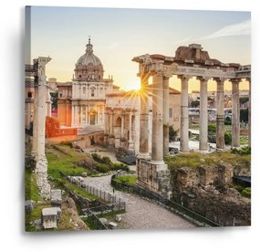 Sablio Obraz Rím Forum Romanum - 50x50 cm