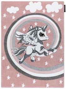 Dywany Łuszczów, Detský kusový koberec Petit Pony pink, 120x170, ružová, detská izba