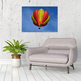 Sklenený obraz lietajúceho balóna (70x50 cm)