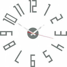 Nástenné hodiny Quartz, nalepovacie dekorácie, 3D zrkadlové nálepky Xmomo X0018-Wall clock HEU-