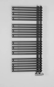 Aqualine Aqualine, TUBINI vykurovacie teleso 496x1126mm, antracit, DC305T