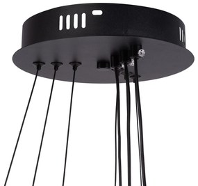 Toolight Toolight, LED stropné osvetlenie 46cm, G040-3CP, čierna, OSW-06307