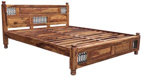 furniture-nabytek.cz - Drevená posteľ 180x200 z masívu palisander
