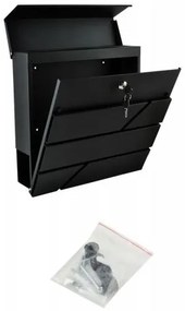 Poštovná schránka 36,7x37 cm antracit