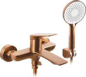 Rea Avalon, vaňová batéria s ručnou bodovou súpravou, medená matná, REA-B0492