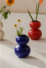 Tmavomodrá keramická váza (výška 36 cm) Tuga – noo.ma