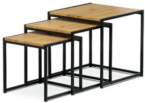 Konferenčný stolík Autronic 45x45 cm hnedý MDF AF-3003 OAK