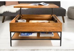 Konferenčný stôl 40300 80x55cm Drevo Mango  - Komfort-nábytok