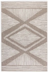 Obojstranný koberec Elle Decoration GEMINI Rhombus linen