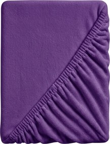 Plachta mikroplyš SOFT 90x200 cm tmavo fialová