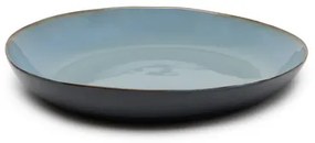 Servírovací tanier Terres De Rêves – sivomodrý/tmavomodrý