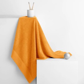 Oranžový froté bavlnený uterák 30x50 cm Amari – Restilo
