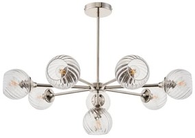 Endon 104051 - Lestenec na drogu ALLEGRA 8xE14/7W/230V sijajni krom