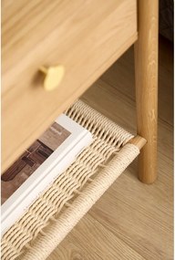 Nočný stolík v dekore duba v svetloprírodnej farbe Monfort – Actona