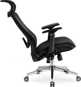 Kancelárske kreslo ergonomické otočné OHIO čierne