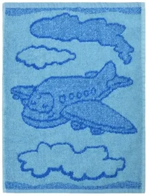 Profod Detský uterák Plane blue, 30 x 50 cm