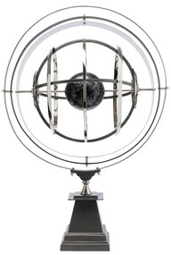 Armillary dekorácia sivo-strieborná 82 cm