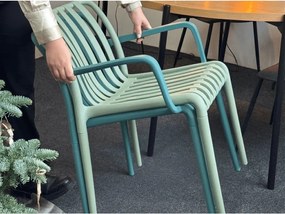 Plastová stolička TREGO, béžová