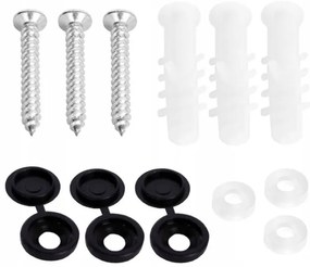 Nástenný vešiak SYTTEN čierny