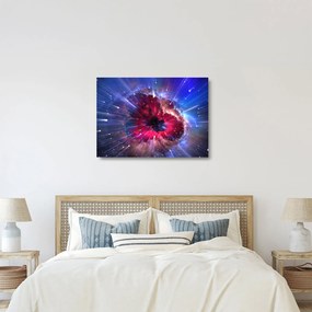 Sklenený obraz - Energia vesmíru (70x50 cm)