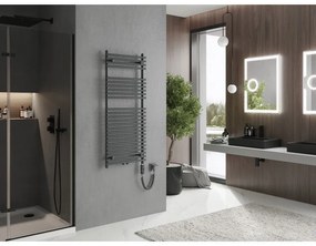 Mexen Sol, elektrické vykurovacie teleso 1200x500 mm + vykurovacia tyč 600 W, antracitová, W125-1200-500-2600-66