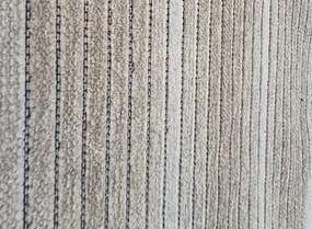 HU Béžový pruhovaný koberec Saloon CREAM Rozmer: 60x100 cm