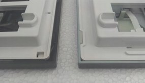 Cersanit Presto - Tlačidlo pre Cersanit modul Aqua, Link, Hi-tec, Hit, čierna matná, K97-418