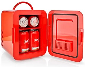 Melissa - Prenosná mini chladnička 48W/12/230V červená