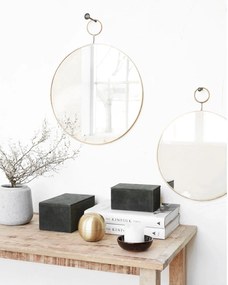 MOSADZNÉ ZRKADLO LOOP VEĽKÉ MUZZA