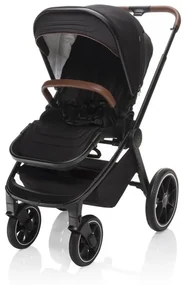 Zopa športový kočík MOVE CROSS + nánožník a pláštenka - night black (black)