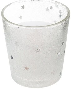 Svietnik + svieca 8 cm biela 143691bl