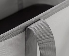 Sivý látkový skladací kôš na bielizeň 35 l Duo – Joseph Joseph