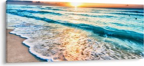 Obraz - Morská pláž (120x50 cm)