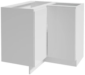 Rohová kuchynská skrinka Paro B90 2D0S biela