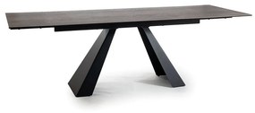 Jedálenský stôl Salvadore 180 x 90 cm, tmavo hnedá