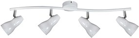 Candellux FIORD Bar Lamp 4X40W E14 White 94-54548