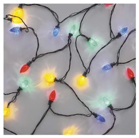 LED Vianočná vonkajšia reťaz 50xLED/8 módov 14,8m IP44 multicolor