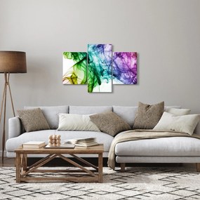 Obraz - farebný dym (90x60 cm)