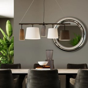 InternetovaZahrada - Kare Design Závesná lampa Parecchi Black 100 cm