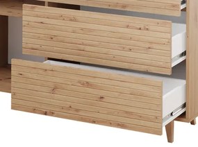 Komoda Treksona 2D3SZ (dub artisan) . Vlastná spoľahlivá doprava až k Vám domov. 1103690